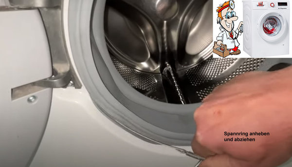 Türdichtung Türmanschette passend für Waschmaschine Bosch Siemens Ersatzteil Nr. 00354135, 354135