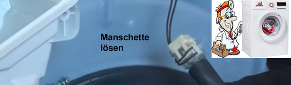 Türdichtung Türmanschette passend für Waschmaschine Bosch Siemens Ersatzteil Nr. 00772663, 00681211