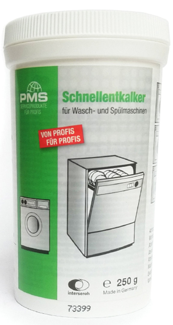 PMS ORIGINAL Schnellentkalker Entkalker Kalklöser Waschmaschine Geschirrspüler Pulverform
