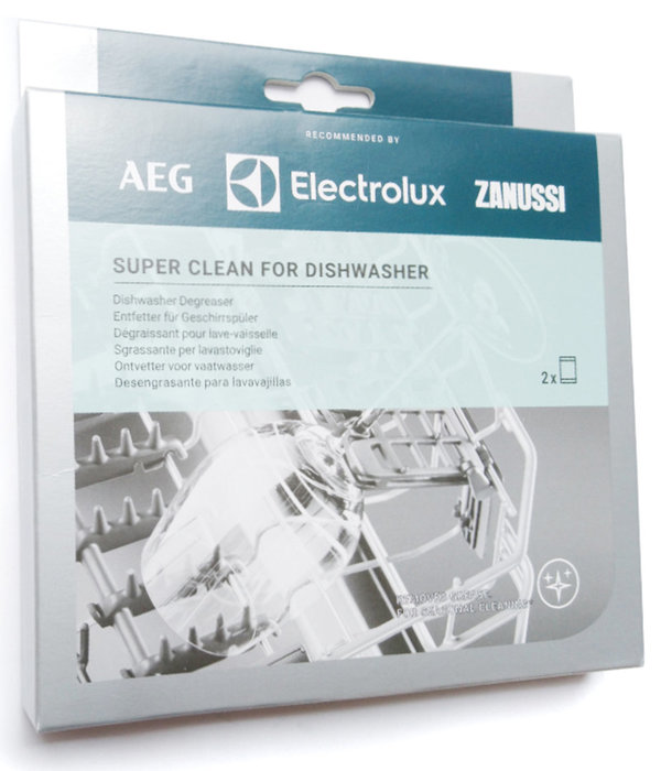 AEG  SUPER CLEAN Entfetter Reiniger Geschirrspüler Spülmaschine ORIGINAL M3DCP200 9029799203